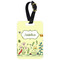 Nature & Flowers Aluminum Luggage Tag (Personalized)