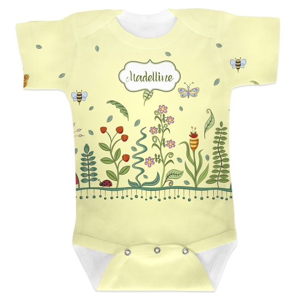 Custom Nature Inspired Baby Bodysuit 0-3 (Personalized)