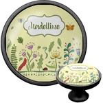 Nature Inspired Cabinet Knob (Black) (Personalized)