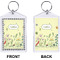 Nature & Flowers Bling Keychain (Front + Back)