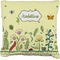 Nature & Flowers Burlap Pillow (Personalized)