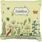 Nature Inspired Faux-Linen Throw Pillow (Personalized)
