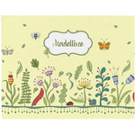 Nature Inspired Woven Fabric Placemat - Twill w/ Name or Text