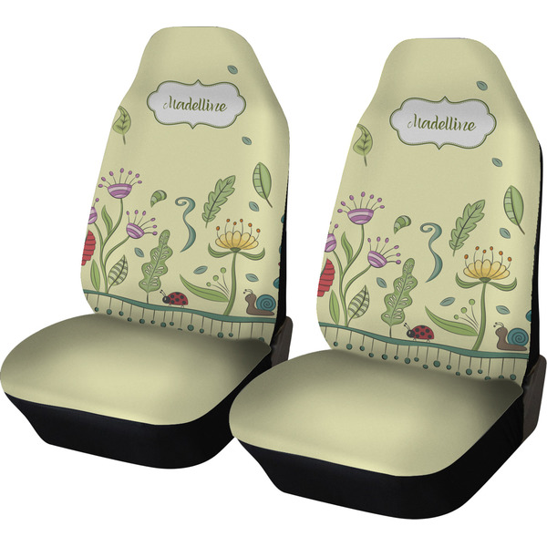 Custom Nature Inspired Car Seat Covers (Set of Two) (Personalized)
