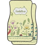 Nature Inspired Car Floor Mats (Front Seat) (Personalized)