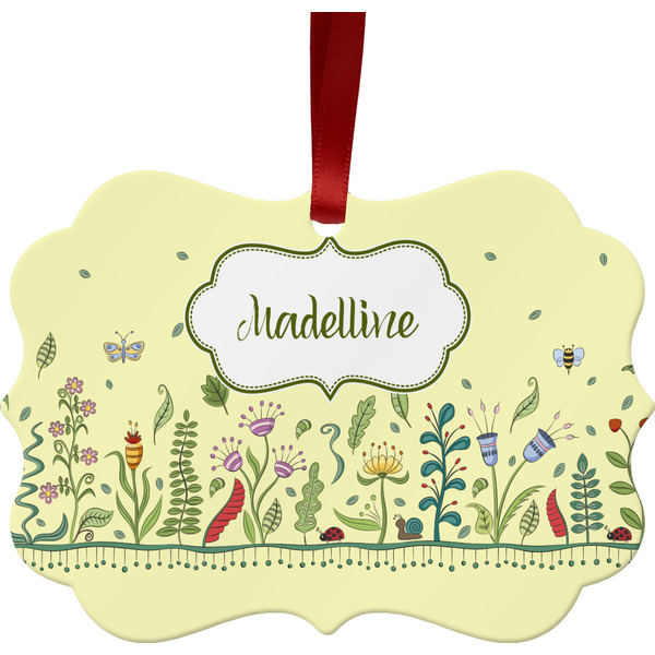 Nature & Flowers Christmas Ornament (Front View)