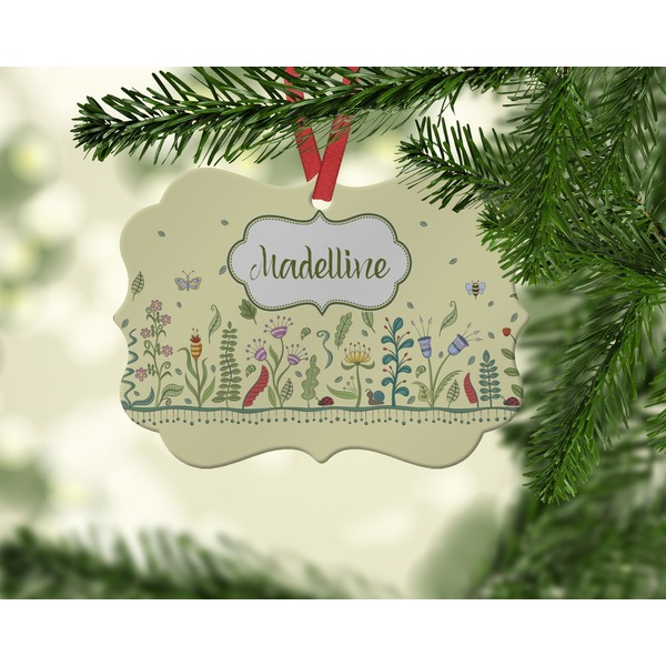 Nature & Flowers Christmas Ornament (On Tree)