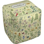 Nature Inspired Cube Pouf Ottoman (Personalized)