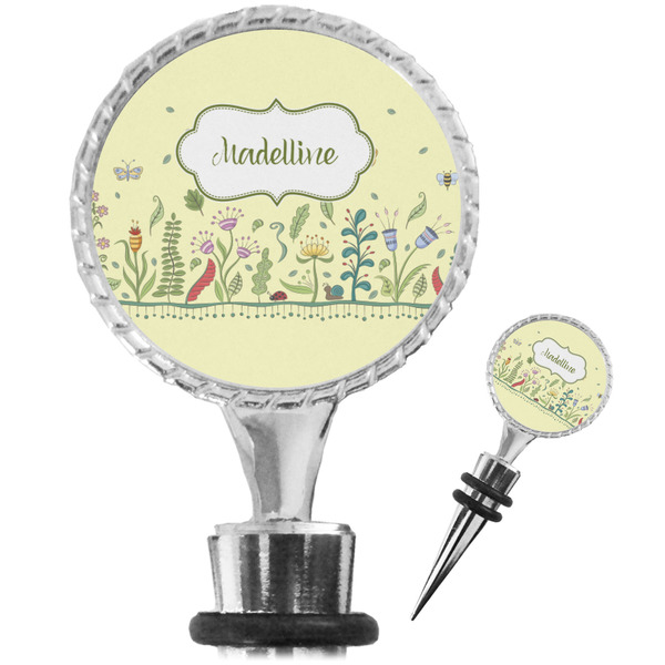 Custom Nature Inspired Wine Bottle Stopper (Personalized)