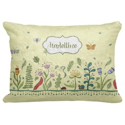 Nature Inspired Decorative Baby Pillowcase - 16"x12" (Personalized)
