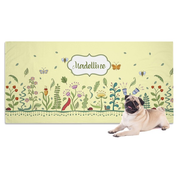 Custom Nature Inspired Dog Towel (Personalized)