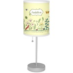 Nature Inspired 7" Drum Lamp with Shade Polyester (Personalized)
