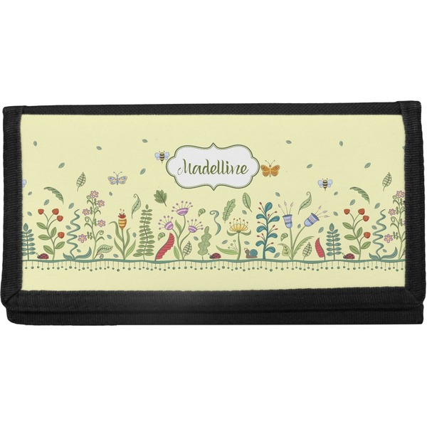 Custom Nature Inspired Canvas Checkbook Cover (Personalized)