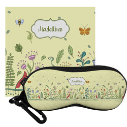 Nature Inspired Eyeglass Case & Cloth (Personalized)