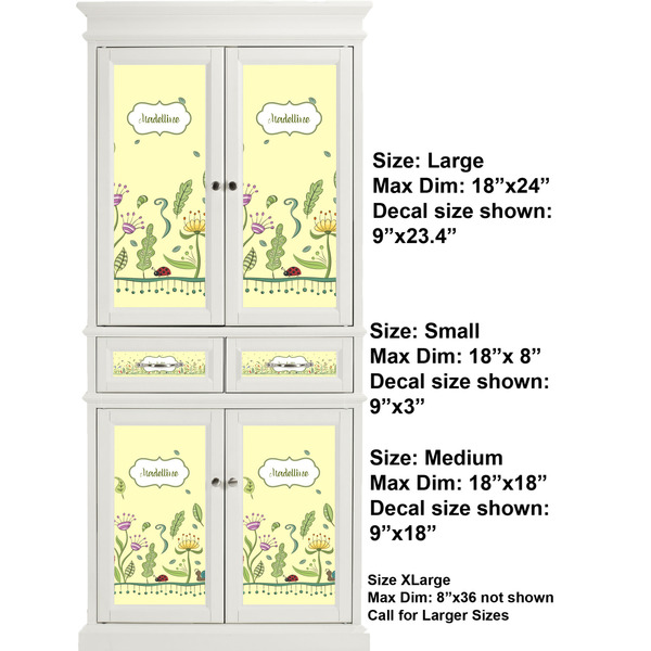 Nature & Flowers Full Cabinet (Show Sizes)