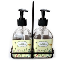 Nature Inspired Glass Soap & Lotion Bottles (Personalized)
