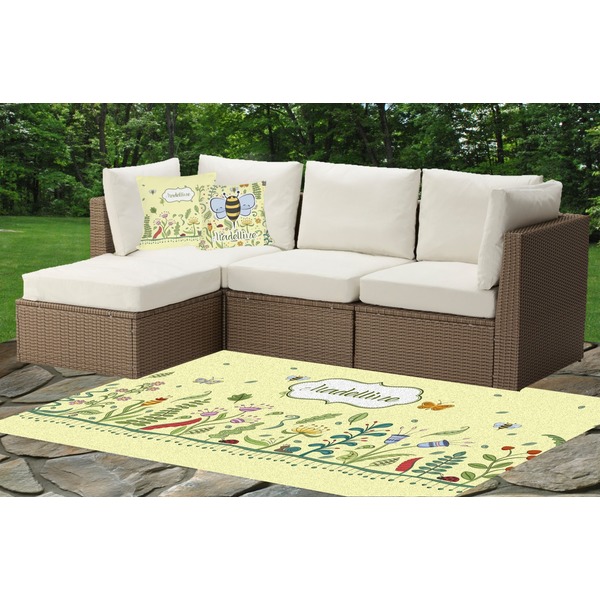 Nature & Flowers Indoor / Outdoor Rug & Cushions