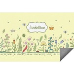 Nature Inspired Indoor / Outdoor Rug - 6'x8' w/ Name or Text