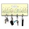 Nature Inspired Key Hanger w/ 4 Hooks w/ Name or Text