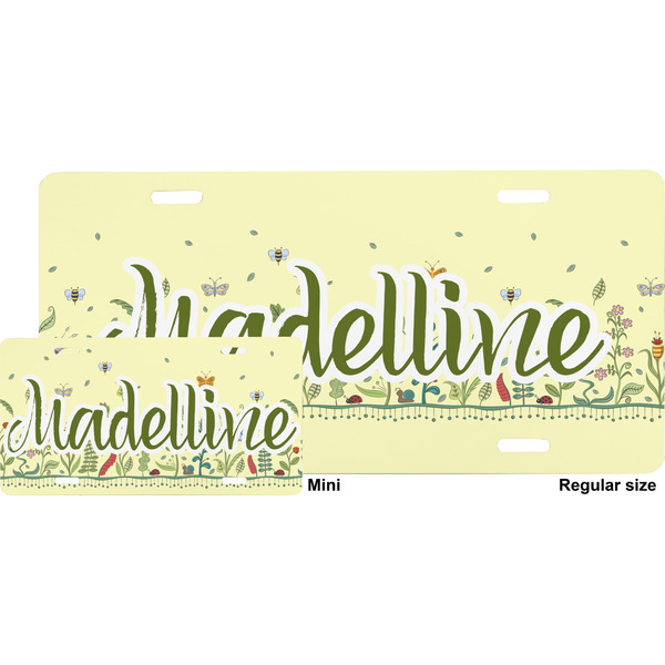 Nature & Flowers License Plate (Sizes)