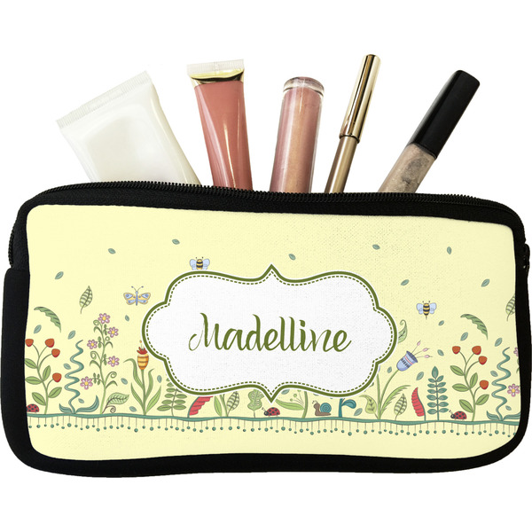 Custom Nature Inspired Makeup / Cosmetic Bag (Personalized)