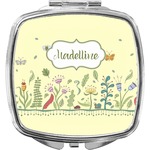 Nature Inspired Compact Makeup Mirror (Personalized)