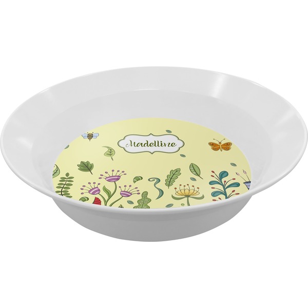 Custom Nature Inspired Melamine Bowl - 12 oz (Personalized)