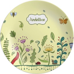 Nature Inspired Melamine Plate (Personalized)