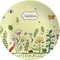 Nature & Flowers Melamine Plate (Personalized)