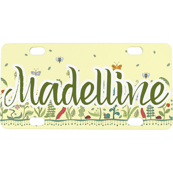 Custom Nature Inspired Mini/Bicycle License Plate (Personalized)