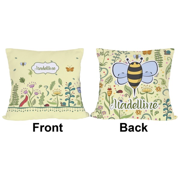 Nature & Flowers Outdoor Pillow - 18x18