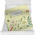 Nature Inspired Minky Blanket - Twin / Full - 80"x60" - Double Sided (Personalized)