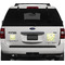 Nature & Flowers Personalized Square Car Magnets on Ford Explorer