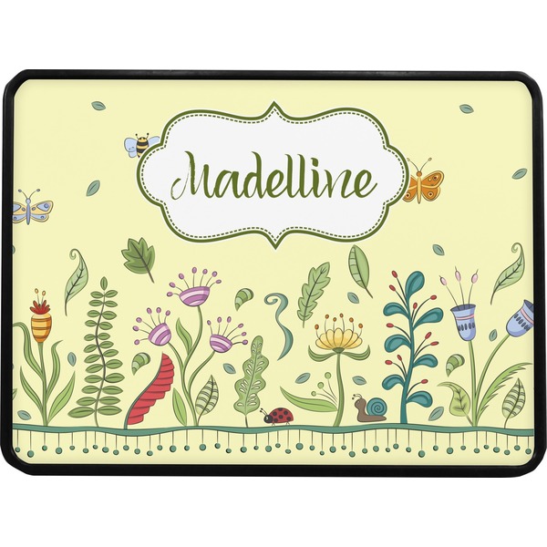 Nature & Flowers Rectangular Car Hitch Cover w/ FRP Insert