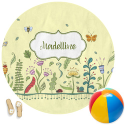 Nature Inspired Round Beach Towel (Personalized)