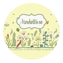 Nature Inspired Round Decal (Personalized)