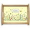 Nature Inspired Natural Wooden Tray - Large (Personalized)