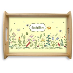 Nature Inspired Natural Wooden Tray - Small (Personalized)