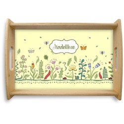 Nature Inspired Natural Wooden Tray - Small (Personalized)