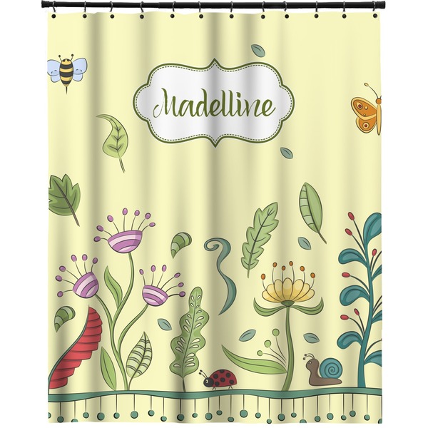Custom Nature Inspired Extra Long Shower Curtain - 70"x84" (Personalized)