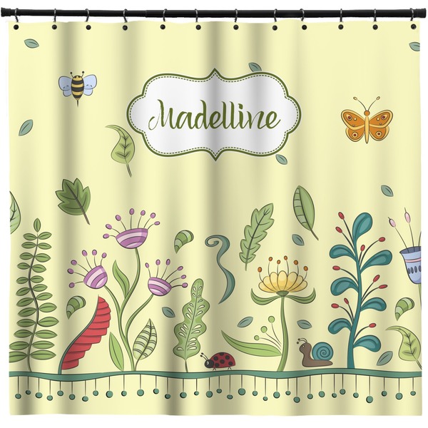 Custom Nature Inspired Shower Curtain (Personalized)