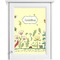 Nature & Flowers Single White Cabinet Decal