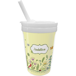 Nature Inspired Sippy Cup with Straw (Personalized)