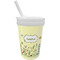 Nature & Flowers Sippy Cup with Straw (Personalized)