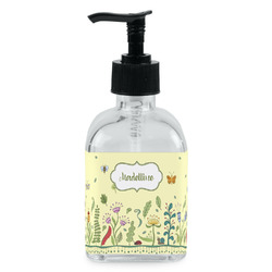 Nature Inspired Glass Soap & Lotion Bottle - Single Bottle (Personalized)