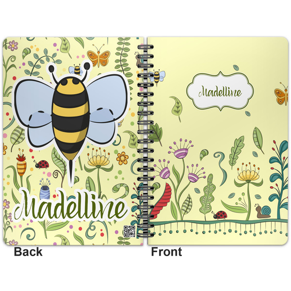 Nature & Flowers Spiral Journal 7 x 10 - Apvl