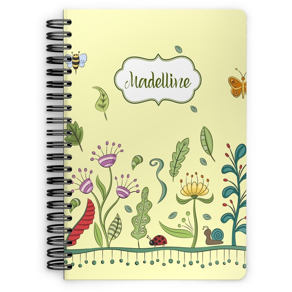 Custom Nature Inspired Spiral Notebook (Personalized)