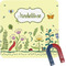 Nature & Flowers Square Fridge Magnet (Personalized)