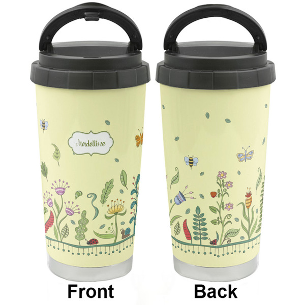 Nature & Flowers Stainless Steel Travel Cup - Apvl