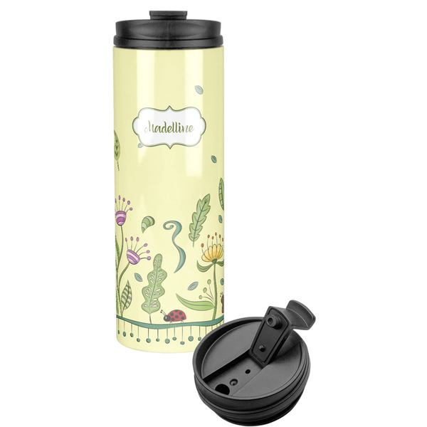 Custom Nature Inspired Stainless Steel Skinny Tumbler (Personalized)